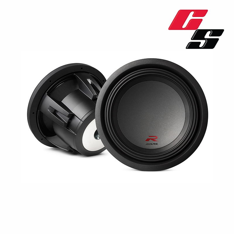 Alpine R-W12D4 Alpine R-W12D4 R-Series 12" subwoofer with dual 4-ohm voice coils