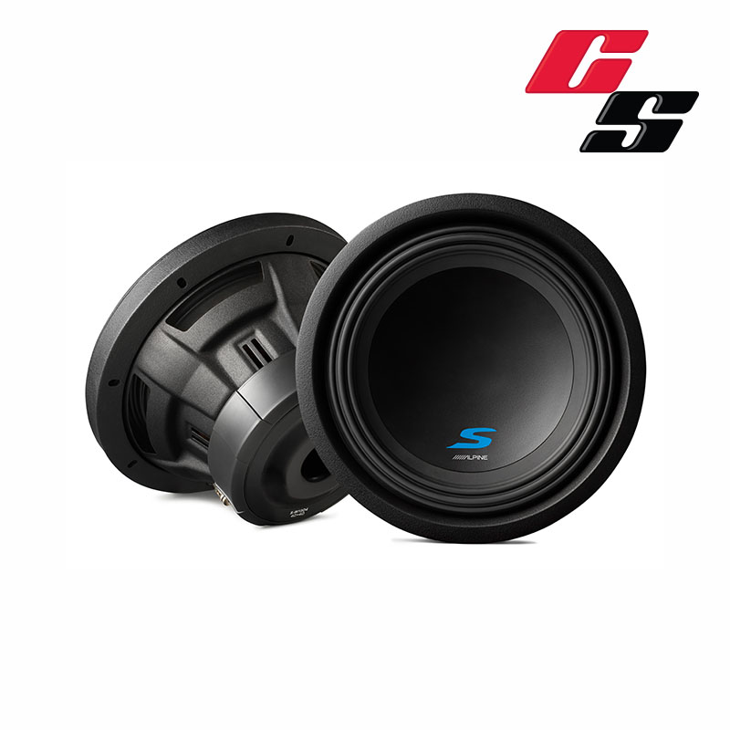 Alpine S-W10D2 S-Series 10" subwoofer with dual 2-ohm voice coils