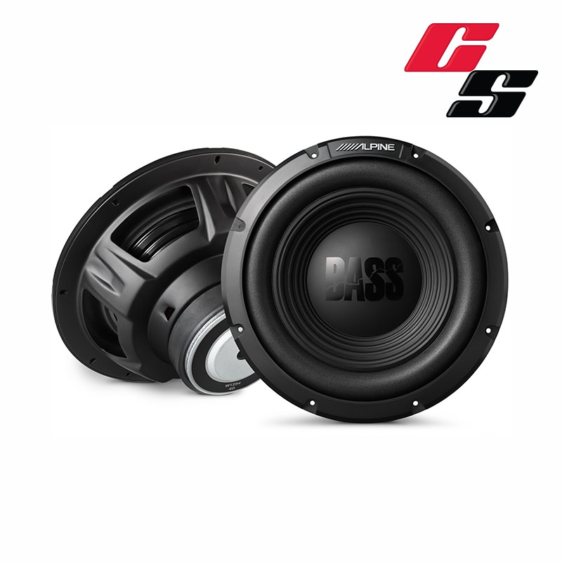 Alpine W12S4 BassLine Series 12" 4-ohm subwoofer