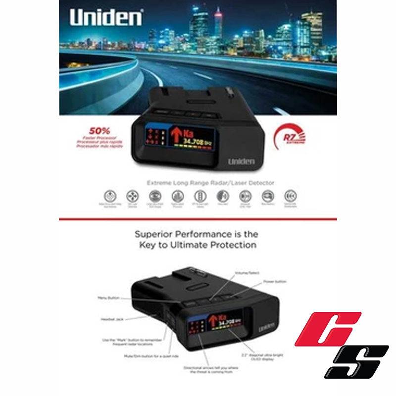 Uniden R7 Extreme long-range Radar Detector - Image 10