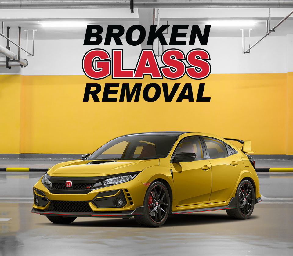 Broken Glass Removal