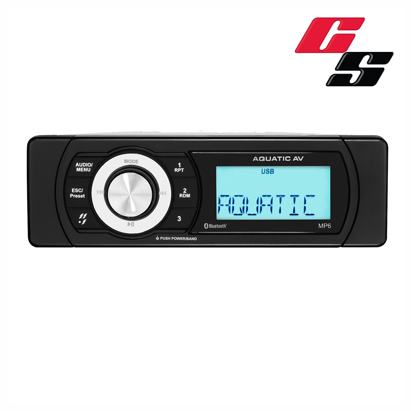 Aquatic AV MP6 Shallow Mount Stereo