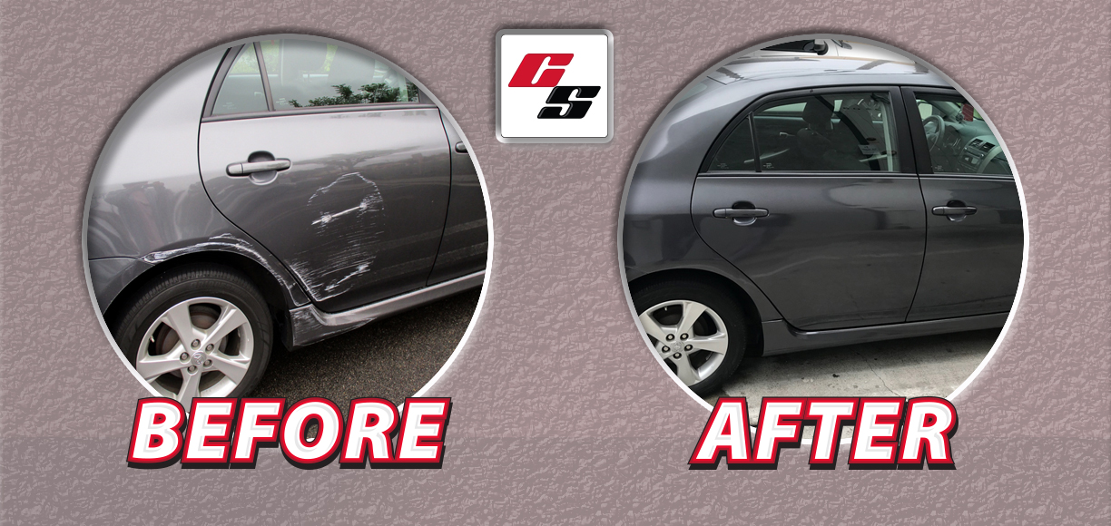 Car Scratch Repair Calgary Before & After Car Scratch Repair Calgary Before & After